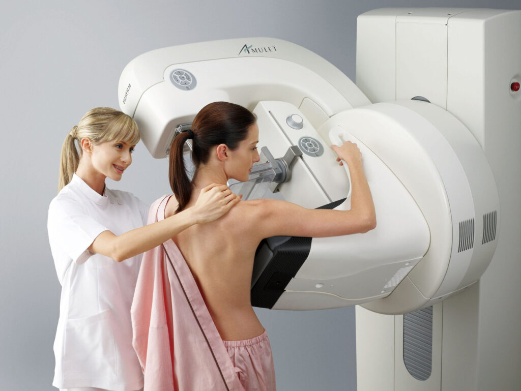 Exame de Mamografia  Digital